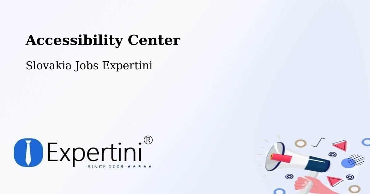 Accessibility Statement – Veľký Krtíš - Slovakia Jobs Expertini