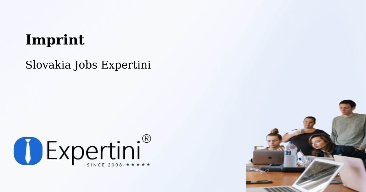 Imprint – Veľký Krtíš - Slovakia Jobs Expertini