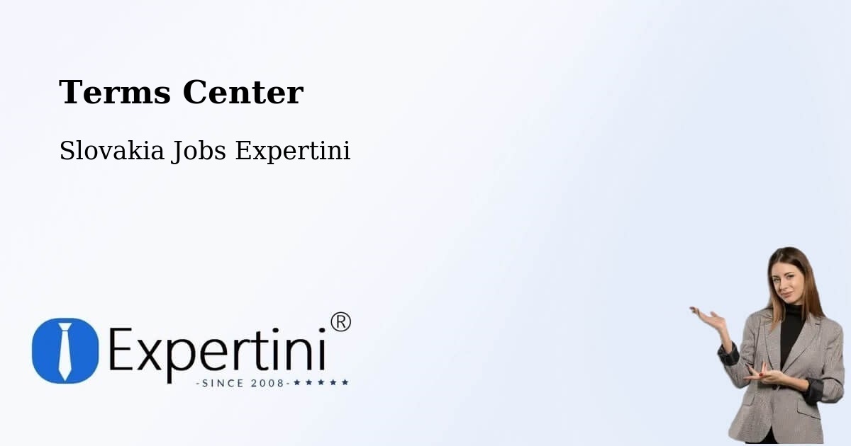 Terms of Service – Veľký Krtíš - Slovakia Jobs Expertini